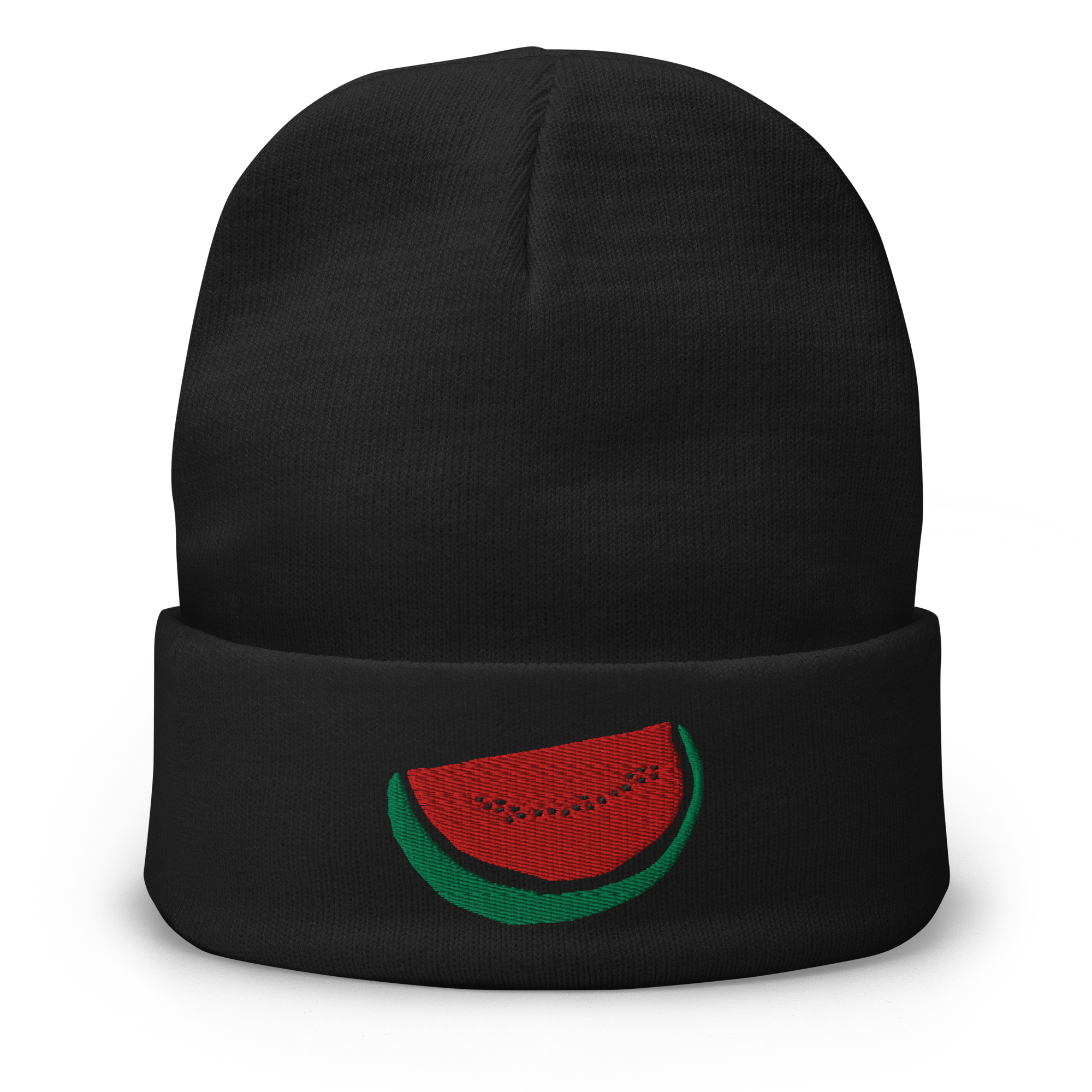 EMBROIDERED WATERMELON BEANIE