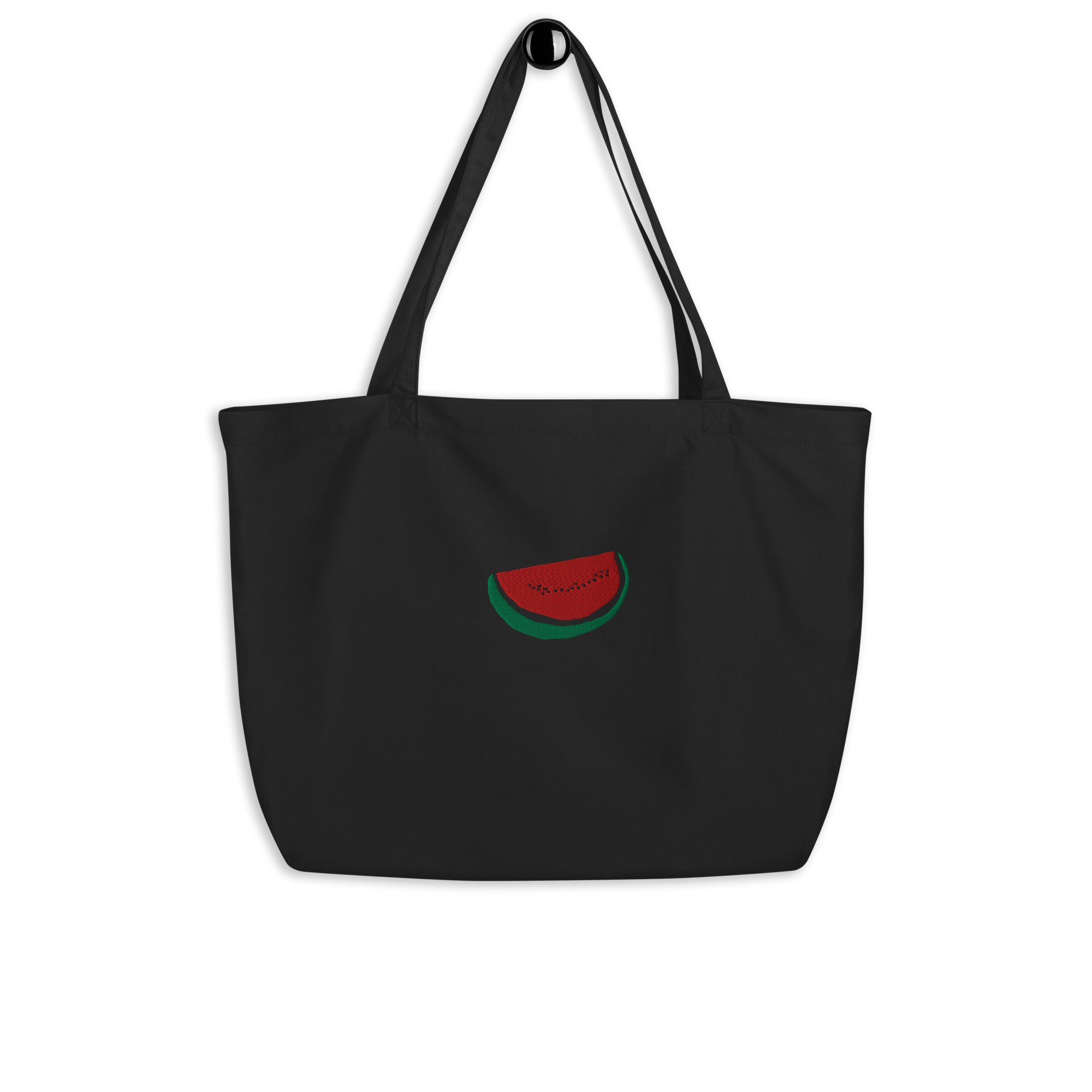 EMBROIDERED WATERMELON TOTE BAG